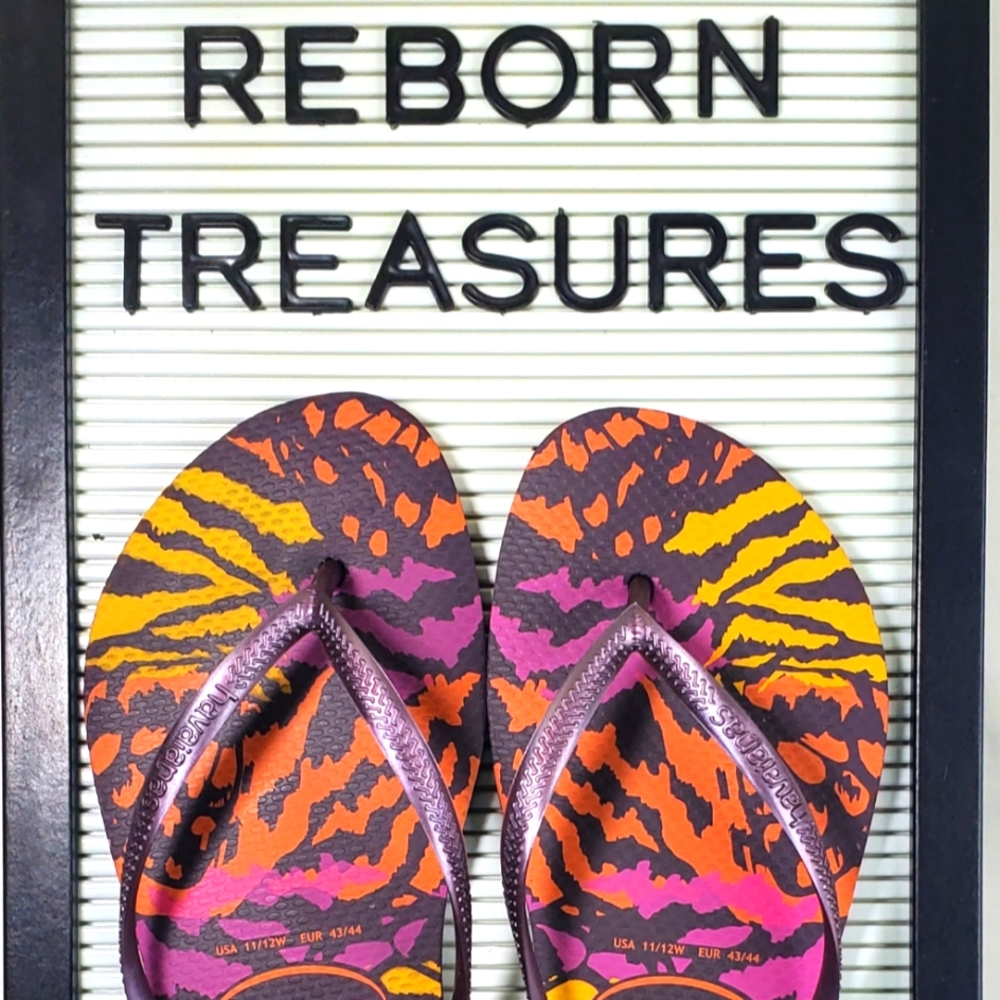 Havaianas size 11W great condition flip flops